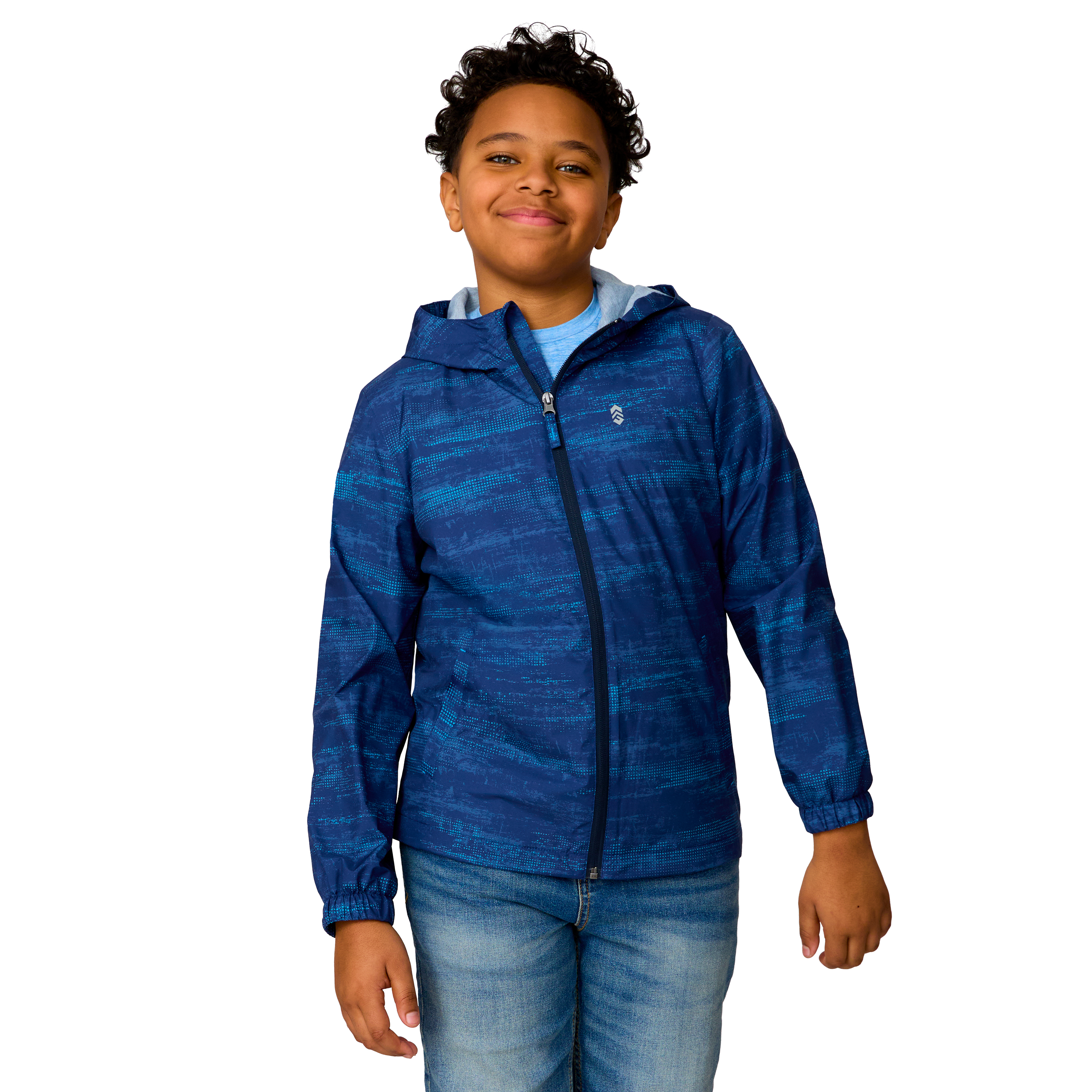 Free Country Boys' Easy Hiking Windshear Jacket - Picture 7 of 9