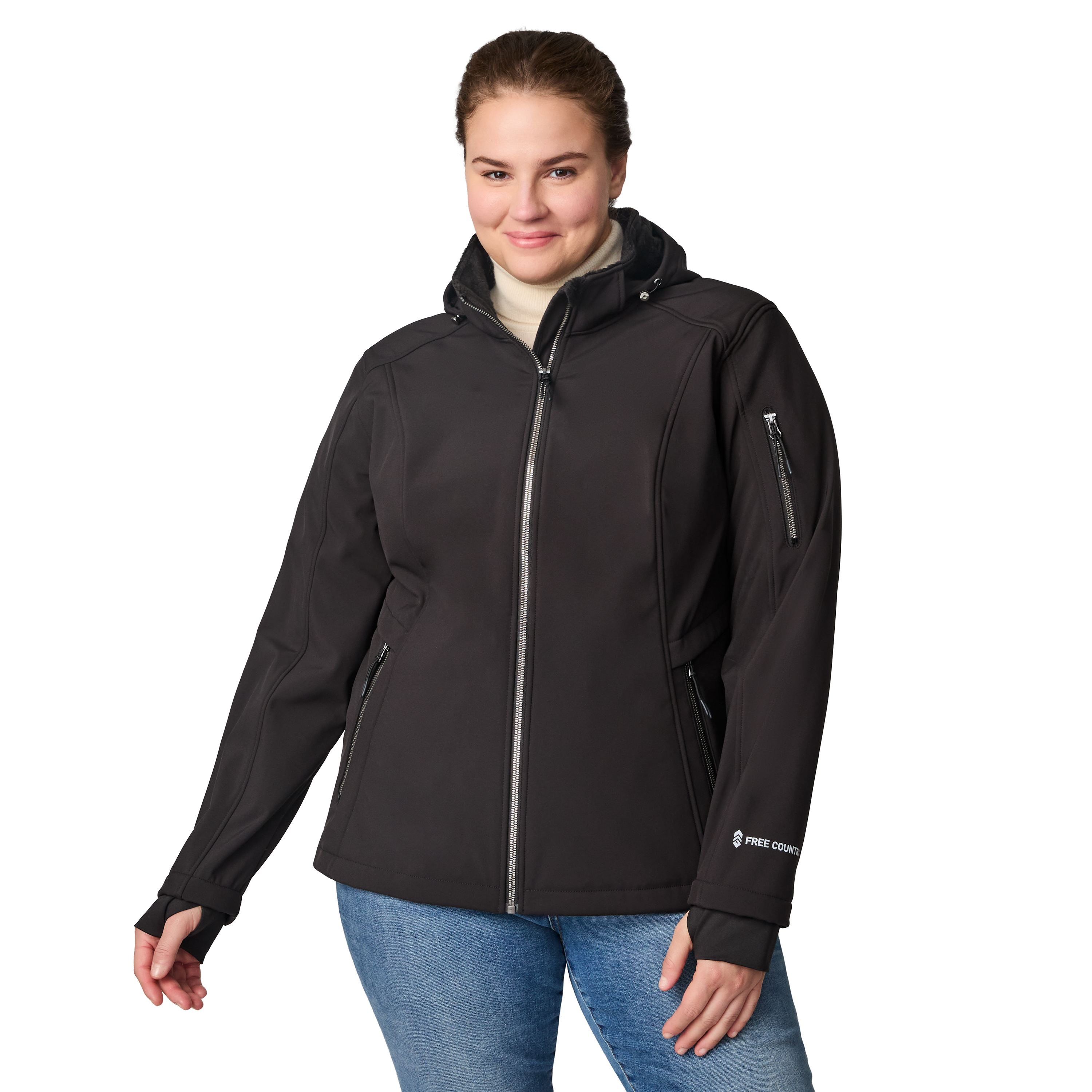 Free Country Women's Plus Size Aeris II Super Softshell® Jacket