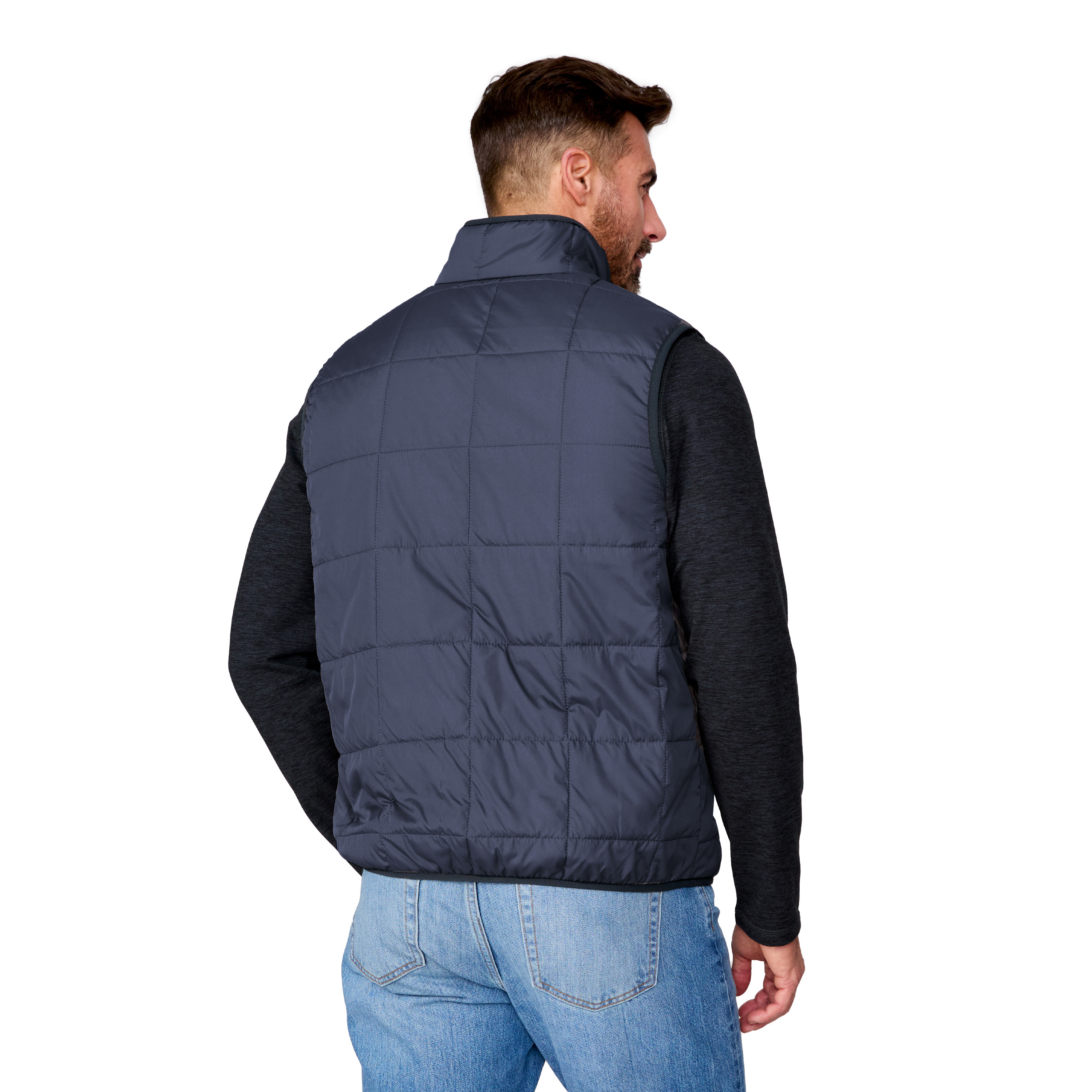Free Country Men's Maple Creek IV Box Quilted Puffer Vest - Picture 18 of 19