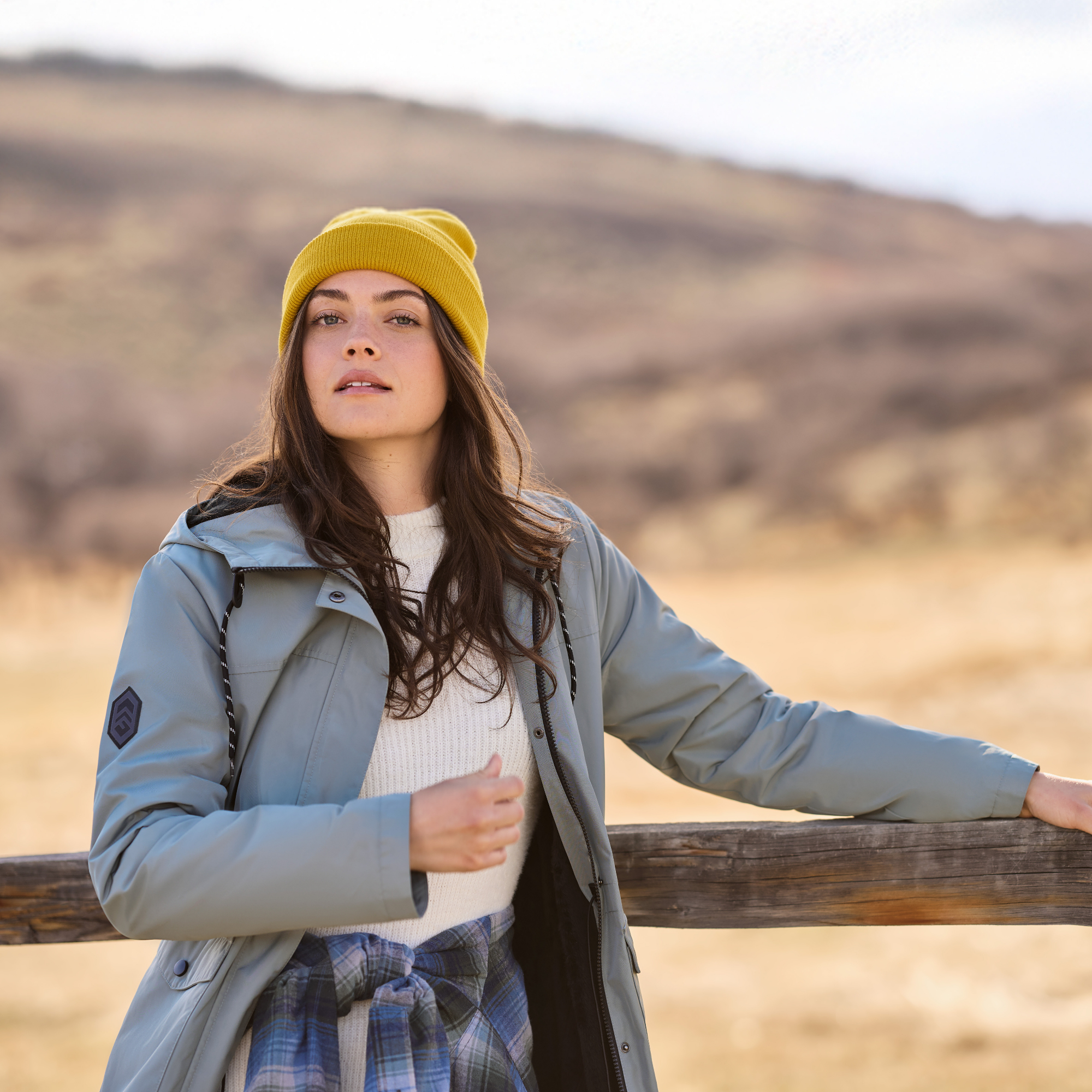 Free Country Women's Rain Away Lined Anorak Rain Jacket - Picture 10 of 15