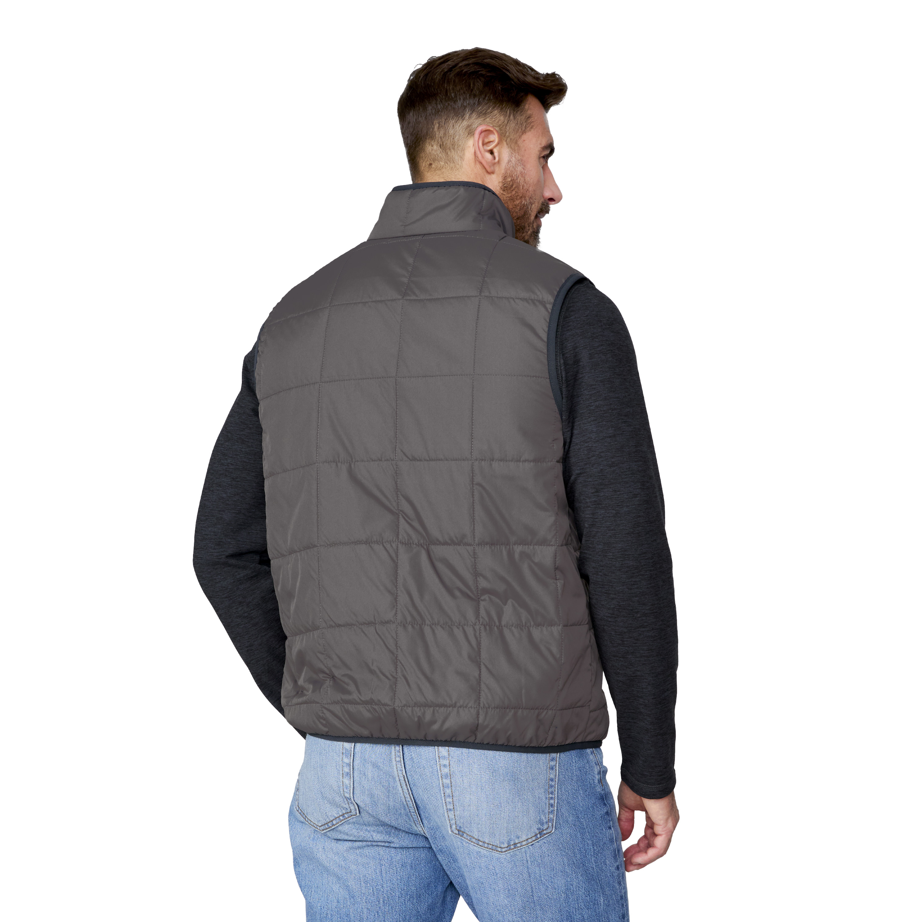 Free Country Men's Maple Creek IV Box Quilted Puffer Vest - Picture 13 of 19