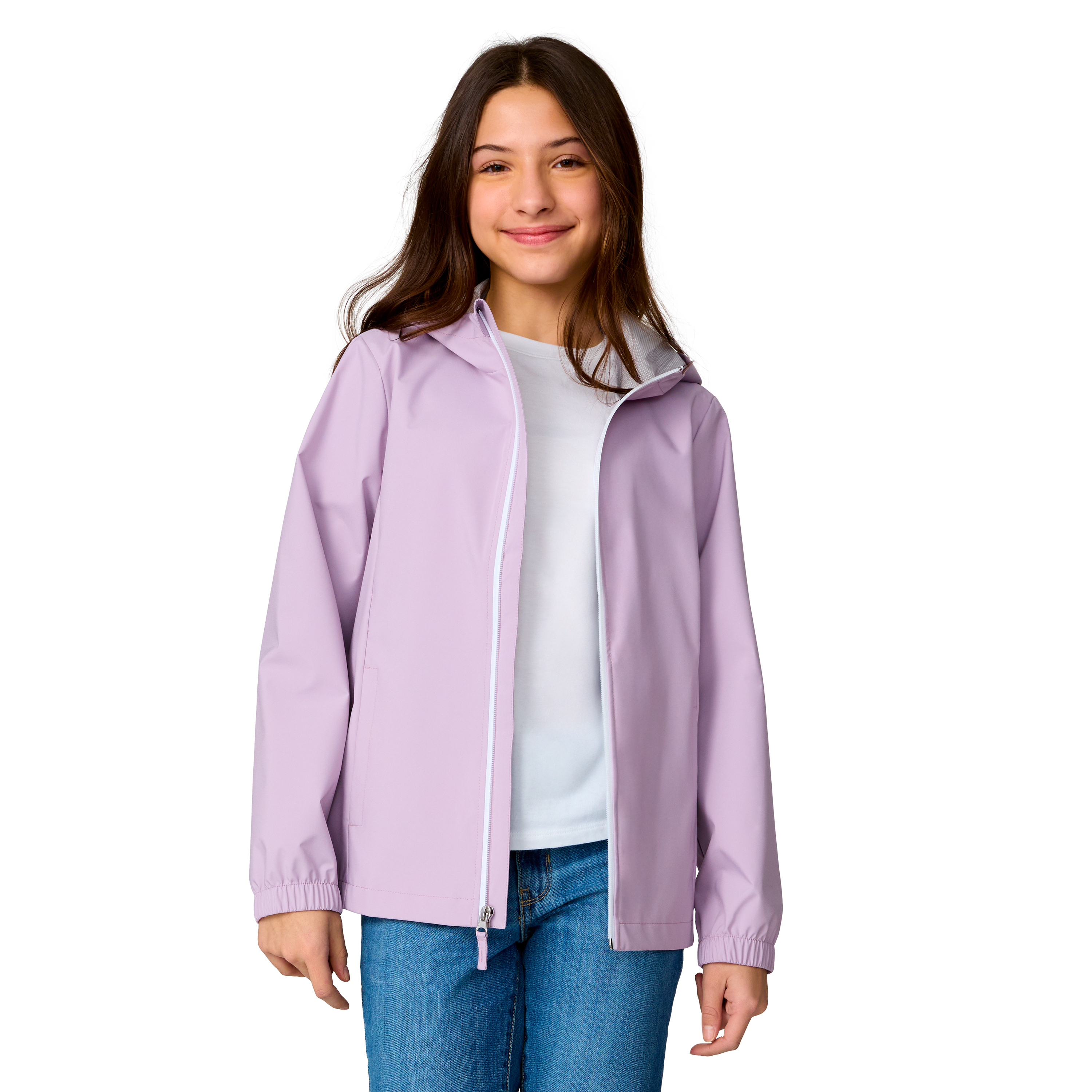 Free Country Girls' Recess X2O Rain Jacket - Picture 11 of 12