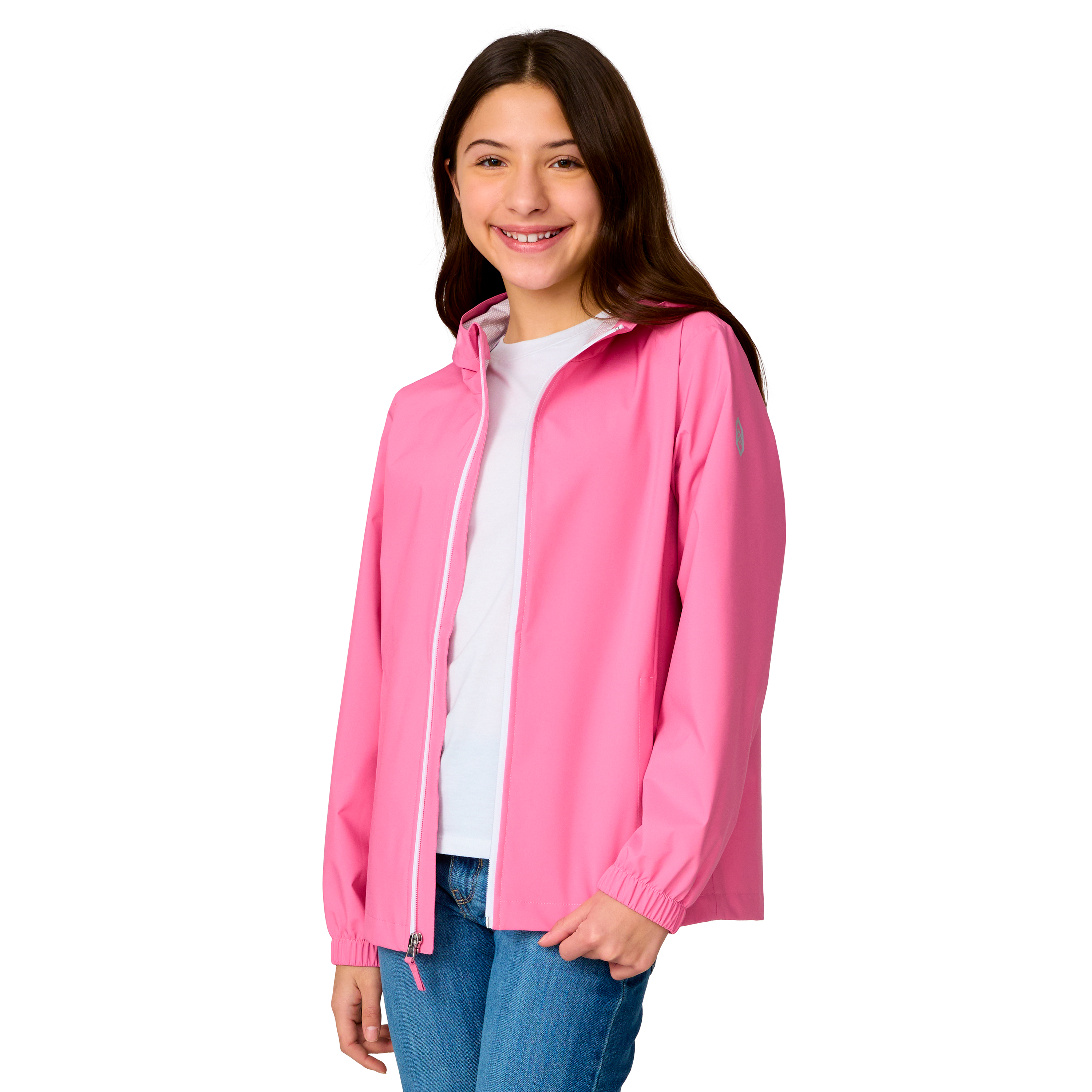 Free Country Girls' Recess X2O Rain Jacket - Picture 8 of 12