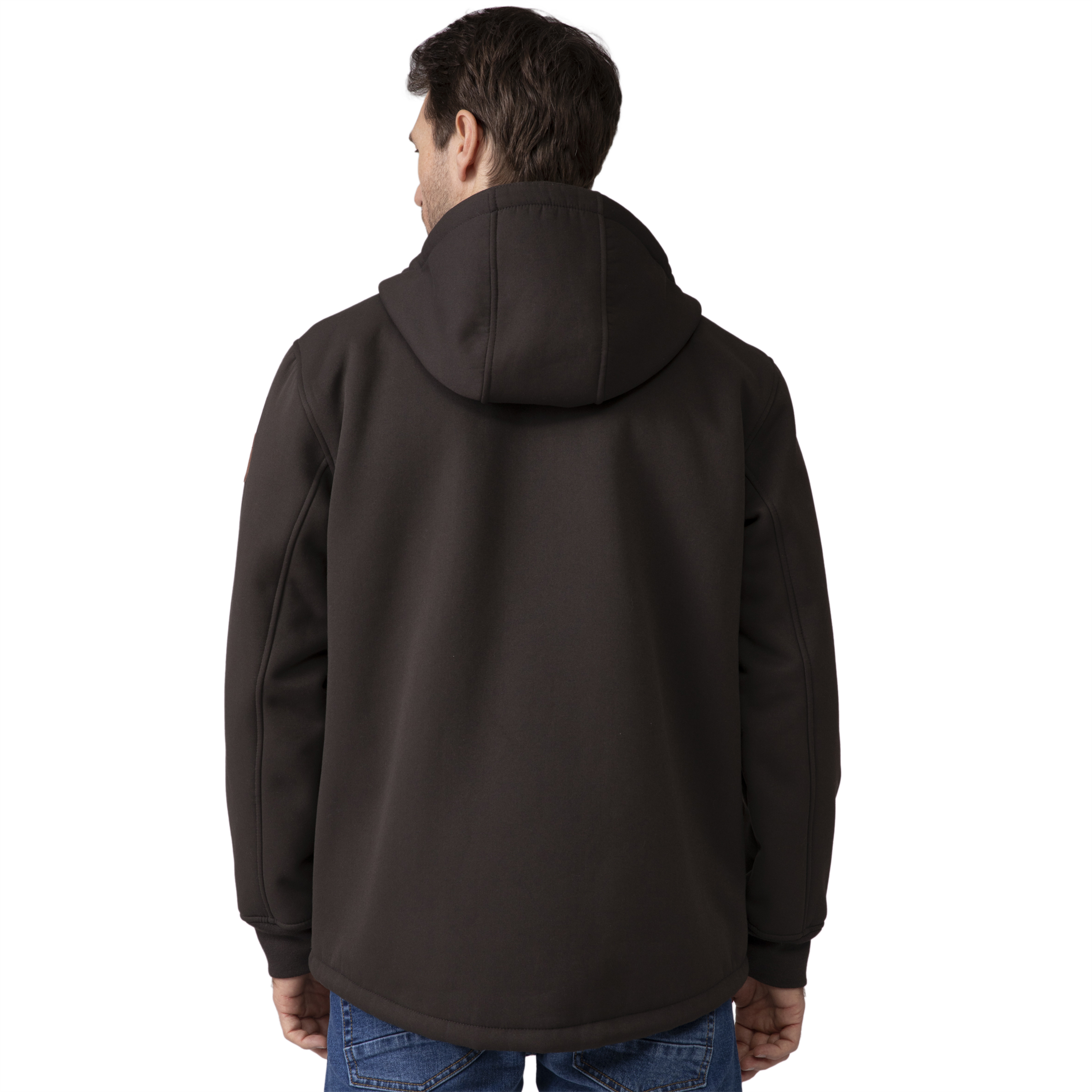 Free Country Men's Wind River Burly Canvas Softshell Jacket - Picture 13 of 13