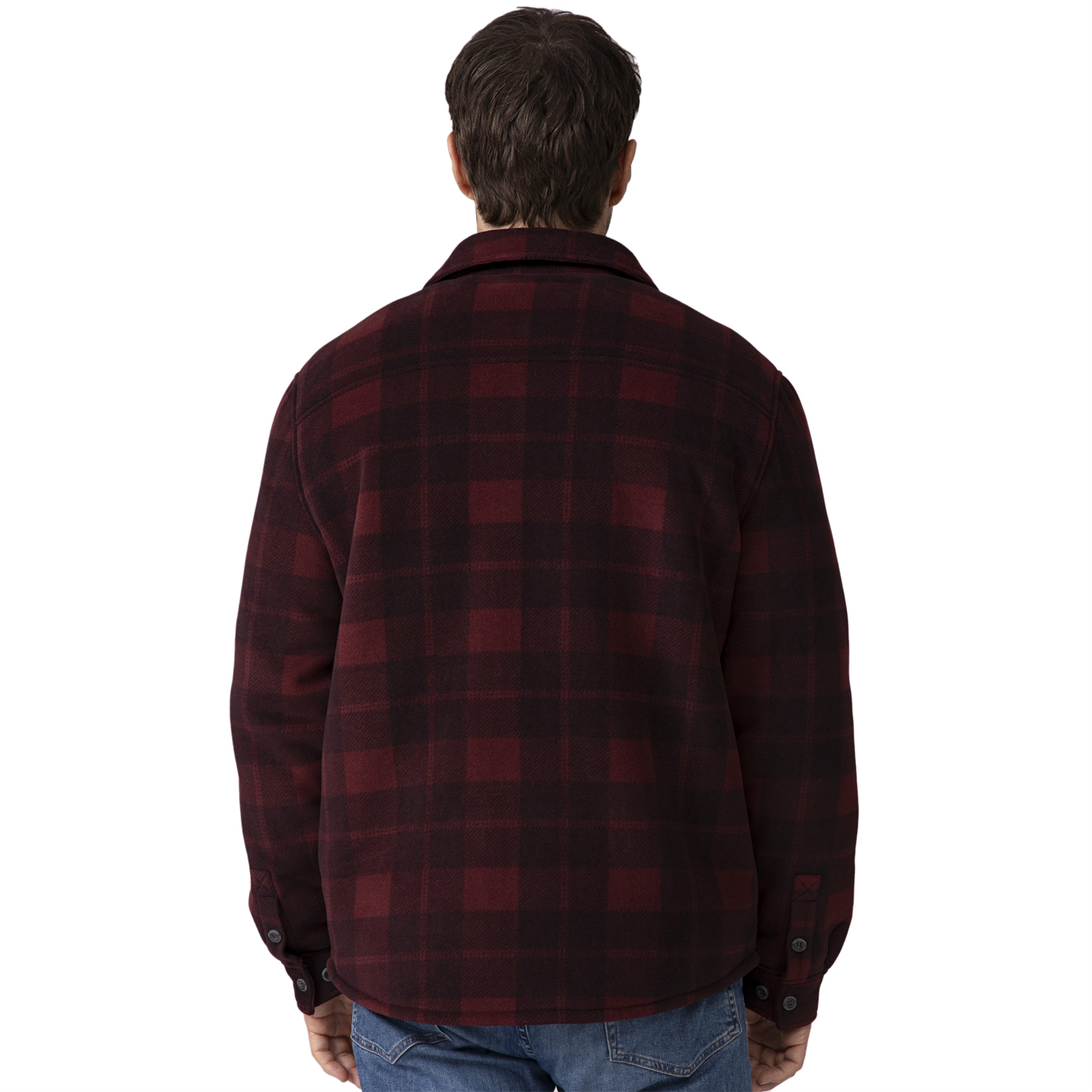 Free Country Men's Mountain Ridge Sueded Chill Out Fleece Jacket - Picture 6 of 9
