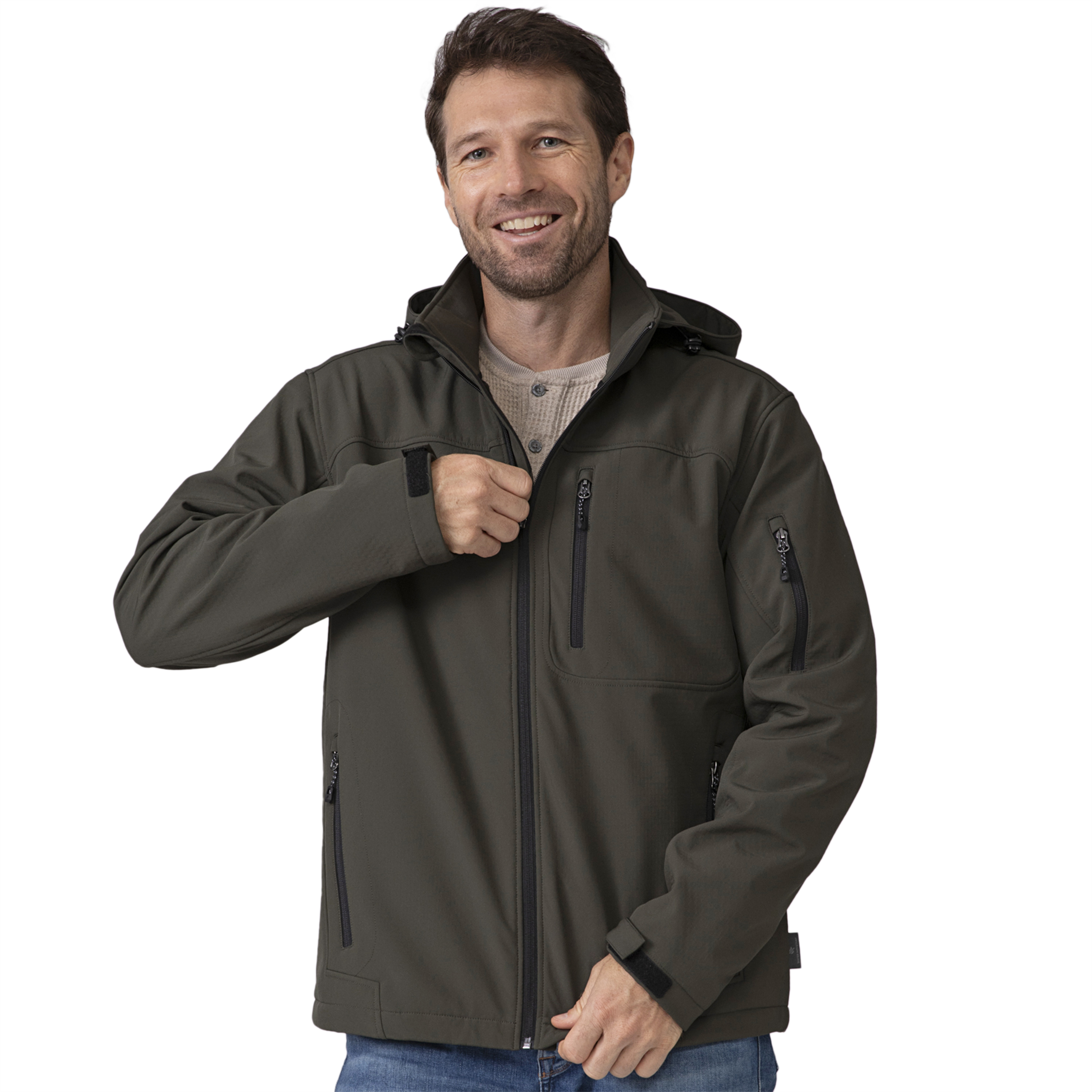 Free Country Men's Odyssey II Flex Super Softshell® Jacket - Picture 21 of 38
