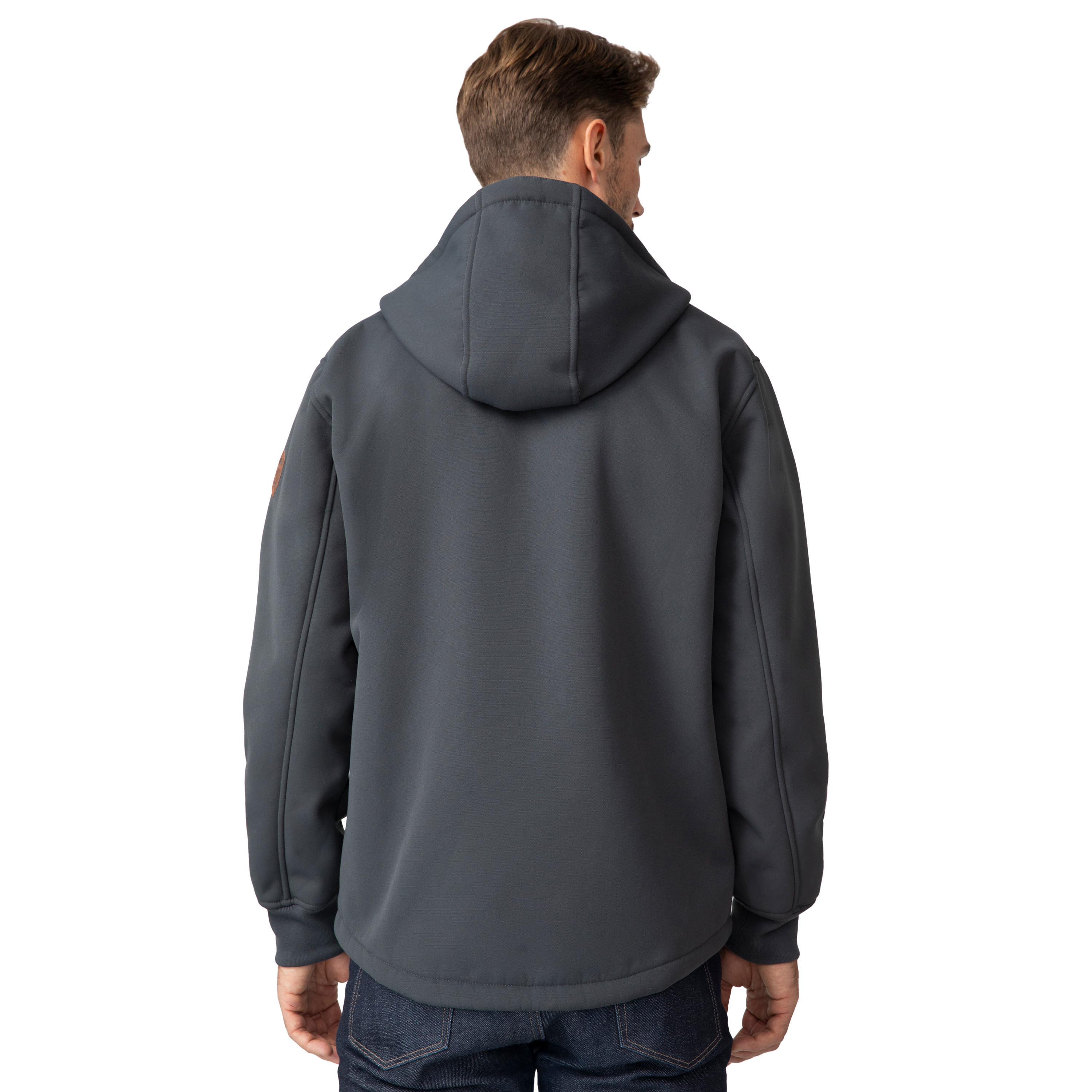 Free Country Men's Wind River Burly Canvas Softshell Jacket - Picture 10 of 13