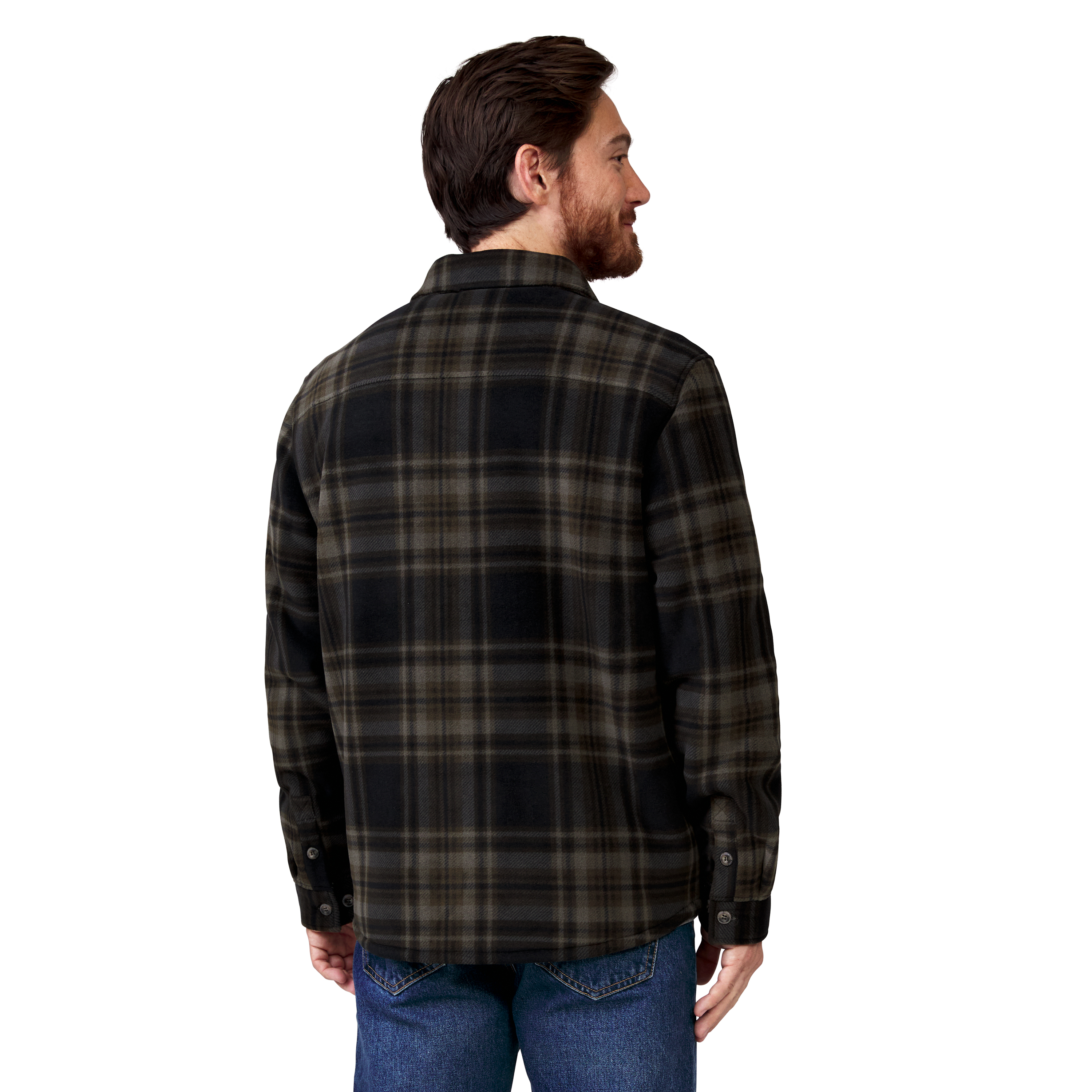 Free Country Men's Mountain Ridge Sueded Chill Out Fleece Jacket - Picture 9 of 9
